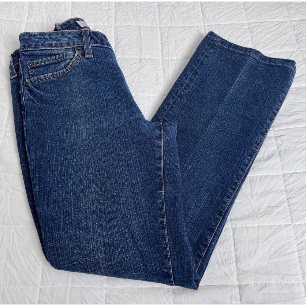 Gap Bootcut Stretch Jeans Dark Wash Blue Denim Womens Size 6 Regular